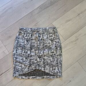 Lush Tweed Mini Skirt Size Small